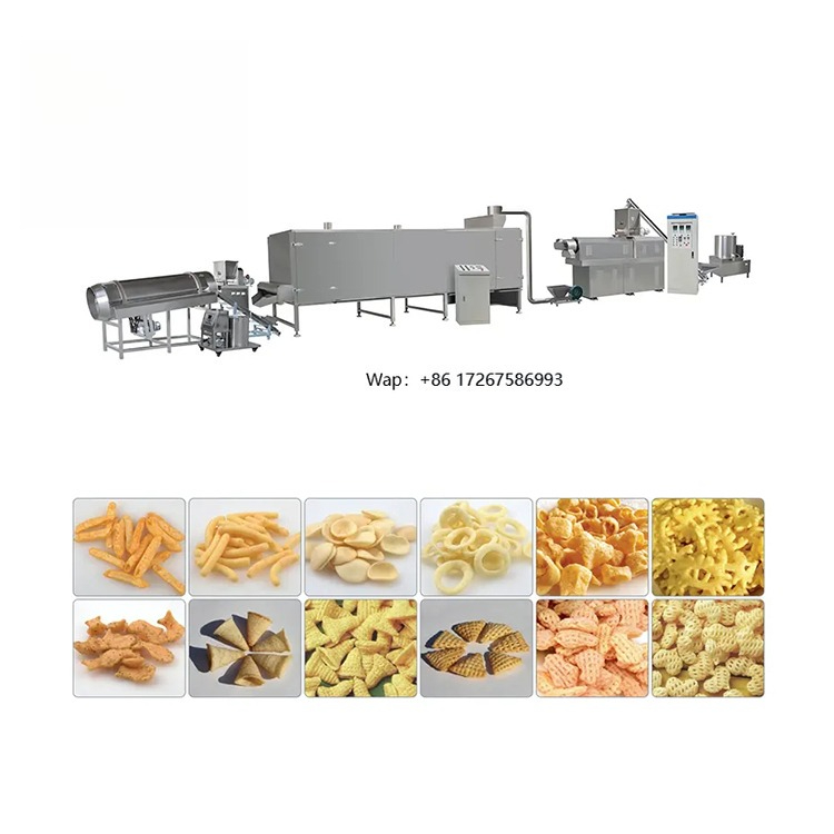 Quality Food Snacks - Linea di produzione soffiata di farina
