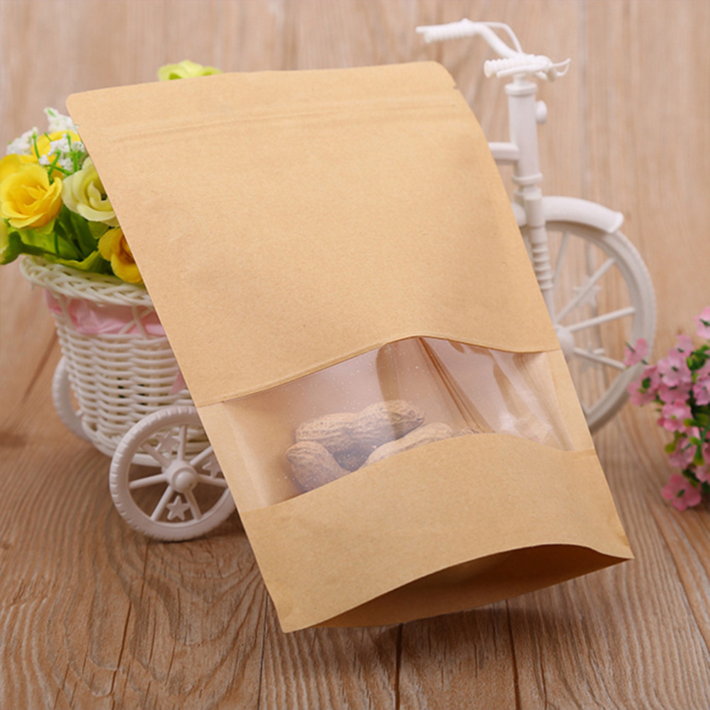 Food With Snacks - 50 Pezzi di Sacchetti in Carta