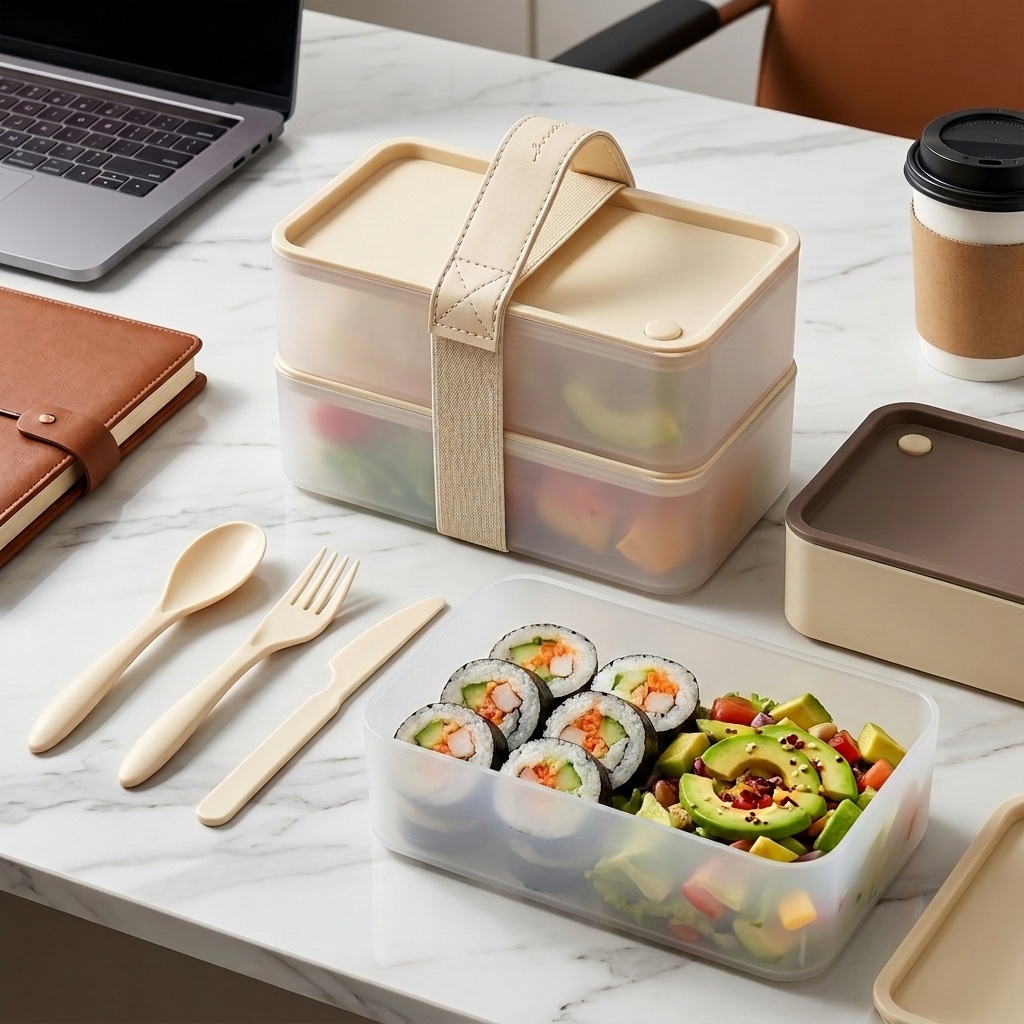 Food Xxl - Contenitore per alimenti portatile in plastica,