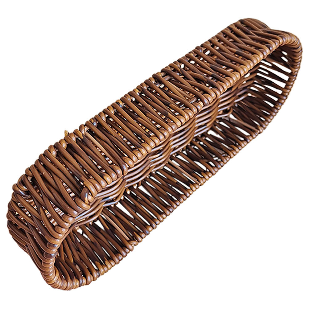 Food Snacks Basket - Cestino Ovale per Pane in Plastica