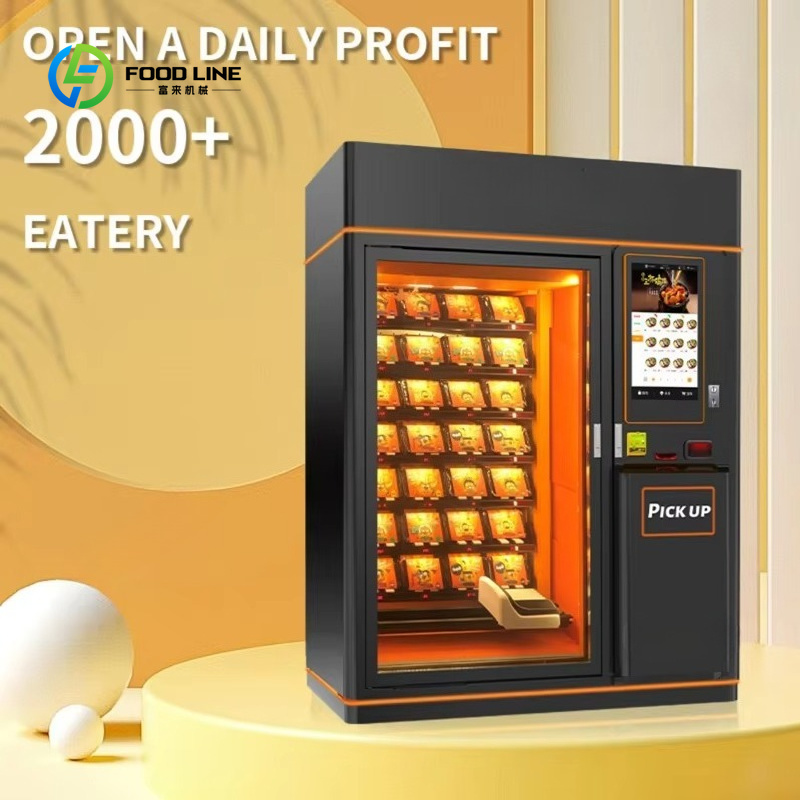 Food With Snacks - Distributore Automatico Personalizzato per Cibo Caldo,