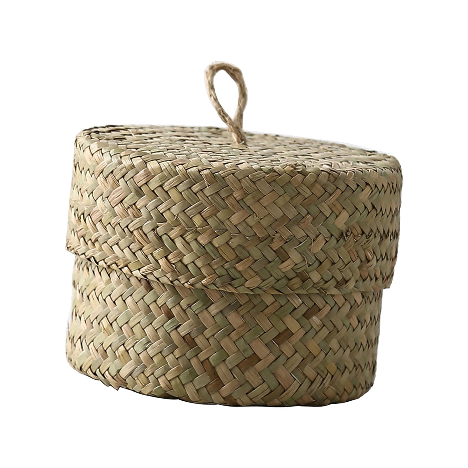 Food Snacks Basket - Cesto portaoggetti in erba marina con