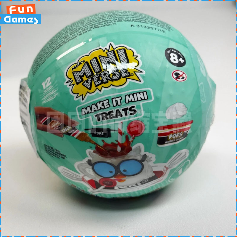 Food Snacks Box - MGA Miniverse Mini giocattoli a sfera