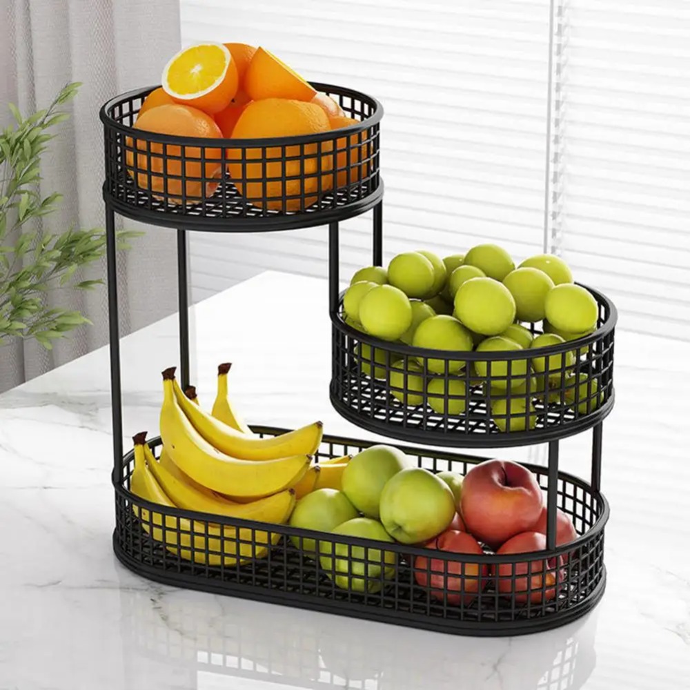 Cesto di frutta a tre strati S - Food Snacks Basket recensione e prezzo