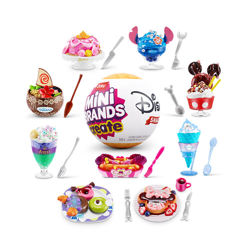 Zuru Mini Brands Create Disney - Food Snacks Box recensione e prezzo