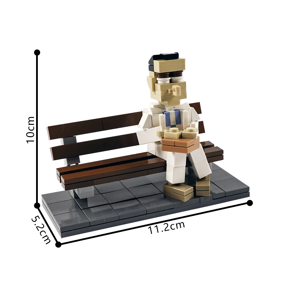 MOC Forrest Gump Una scatola d - Junk Food Snacks recensione e prezzo