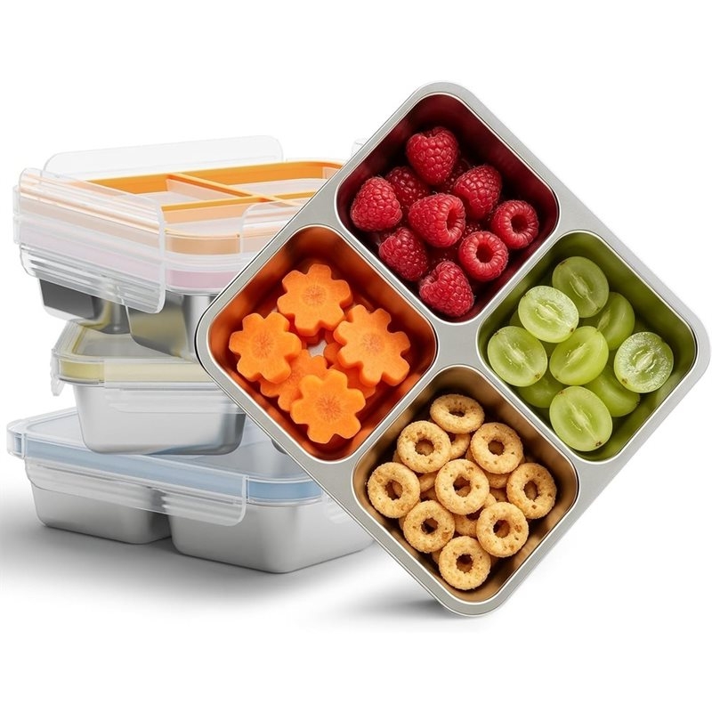 GIGI Set di 4 Contenitori per  - Food Snacks Box recensione e prezzo