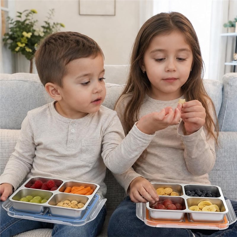 GIGI Set di 4 Contenitori per  - Food Snacks Box recensione e prezzo