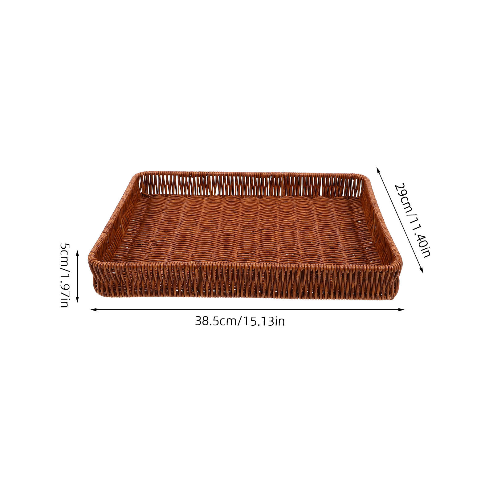 Cesto intrecciato a mano piatt - Food Snacks Basket recensione e prezzo