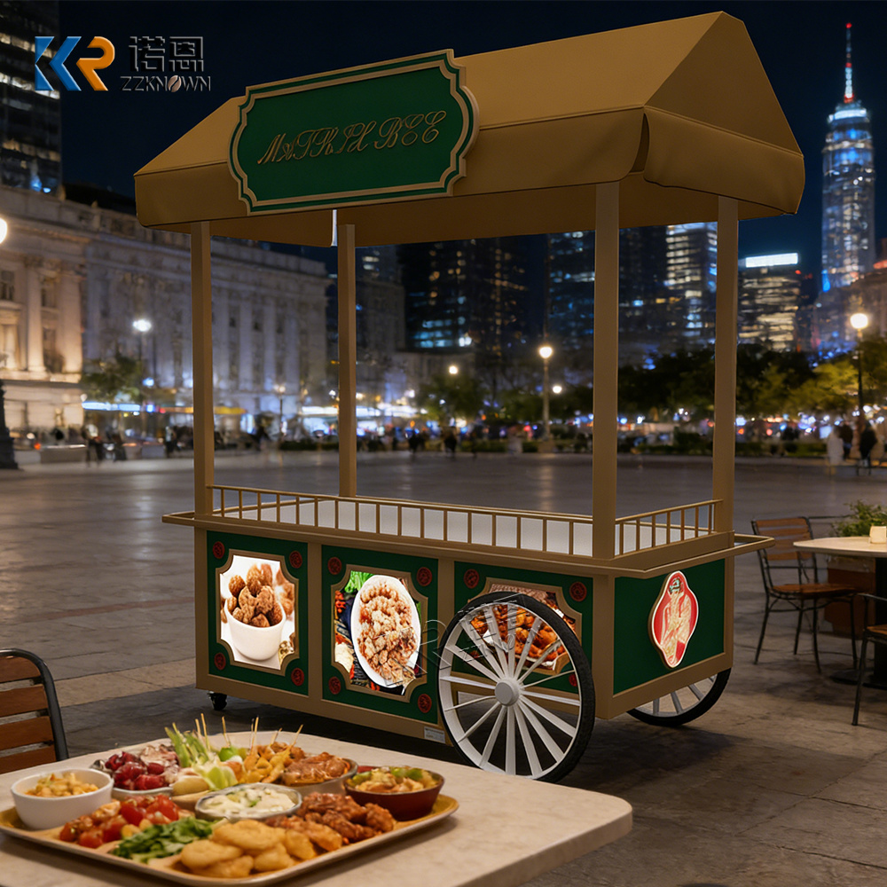 Elegante Chiosco Mobile per Al - Food City Snacks recensione e prezzo