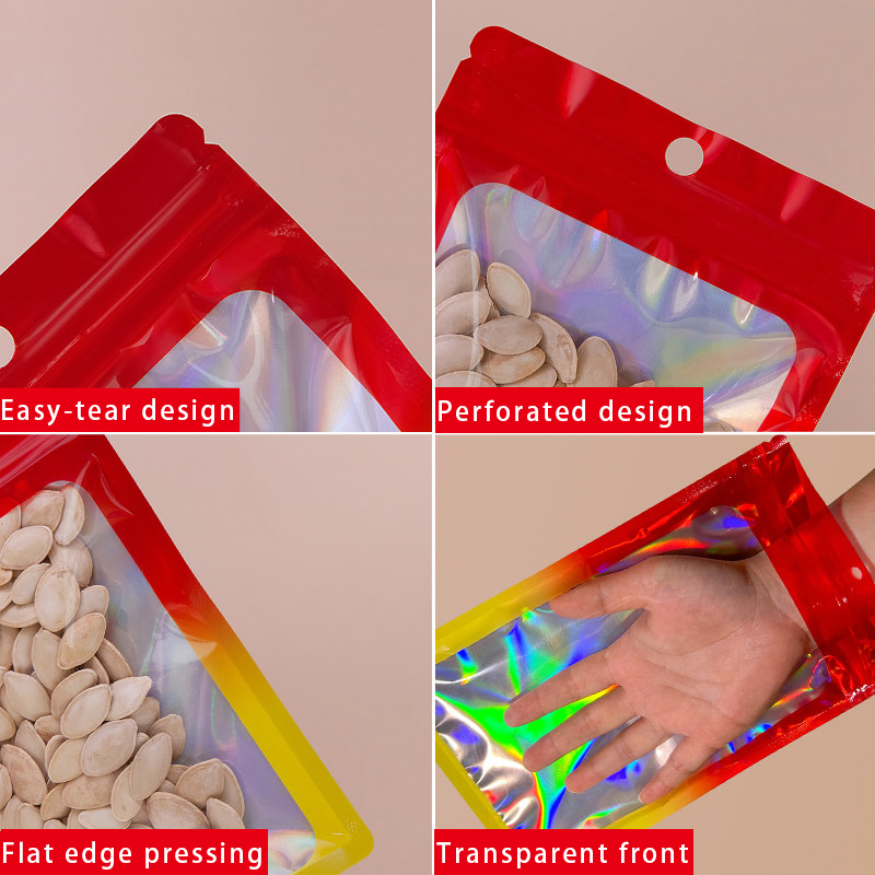 Borsa con cerniera quadrata co - Food With Snacks recensione e prezzo