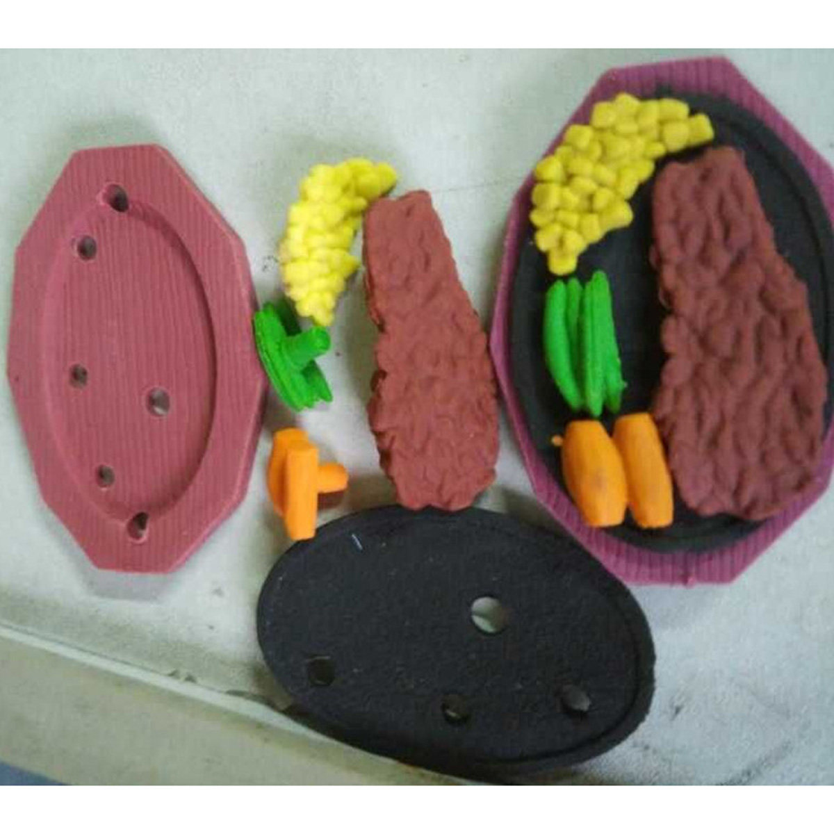 Collezione di 12 Gomme da Canc - Soft Food Snacks Kids recensione e prezzo