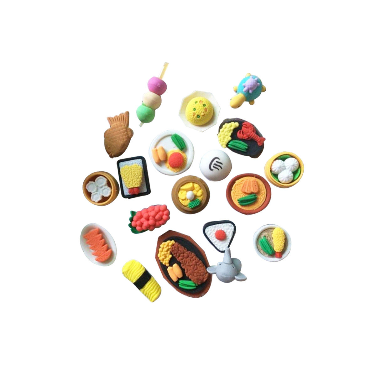 Collezione di 12 Gomme da Canc - Soft Food Snacks Kids recensione e prezzo