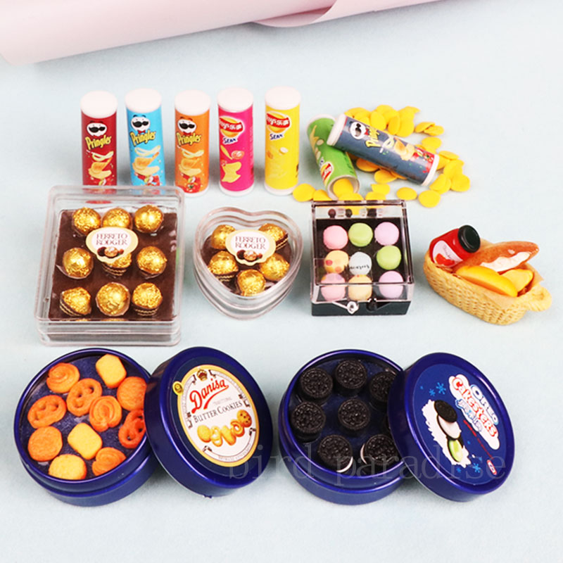 1/6 Miniatrue Bambole Cibo Min - Junk Food Snacks recensione e prezzo