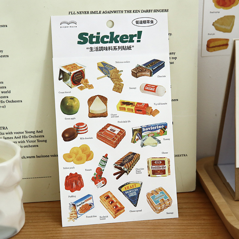 Adesivi Decorativi a Tema Cibo - Junk Food Snacks recensione e prezzo